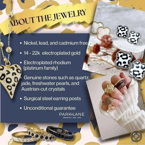 Park Lane Gold Jewelry Set - Picture 2 of 6